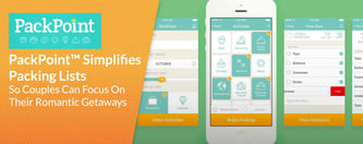 PackPoint™ Simplifies Packing Lists for Traveling Couples 