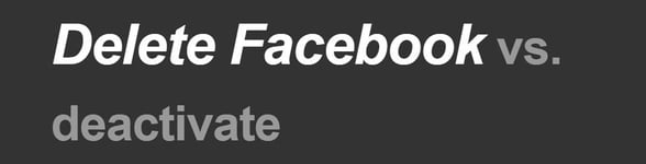 Screenshot from DeleteFacebook.com Screenshot from DeleteFacebook.com