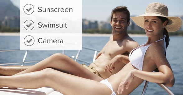 PackPoint photo of couple on a boat PackPoint photo of couple on a boat