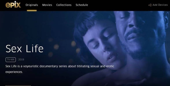 "Sex Life" on Epix "Sex Life" on Epix
