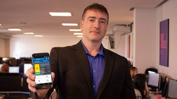 Photo of PSafe CEO and Founder Marco DeMello
