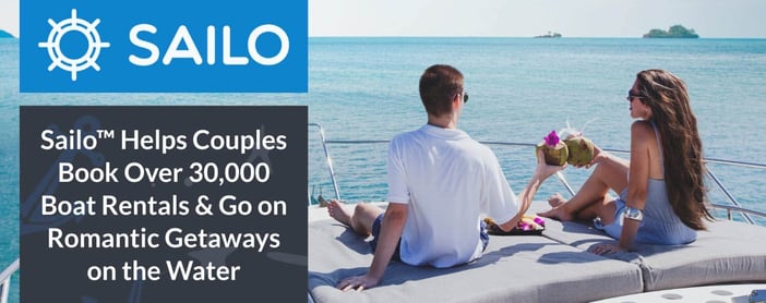 Sailo Helps Couples Book Boat Rentals For Romantic Getaways