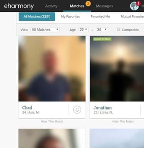 Photo of eharmony matches