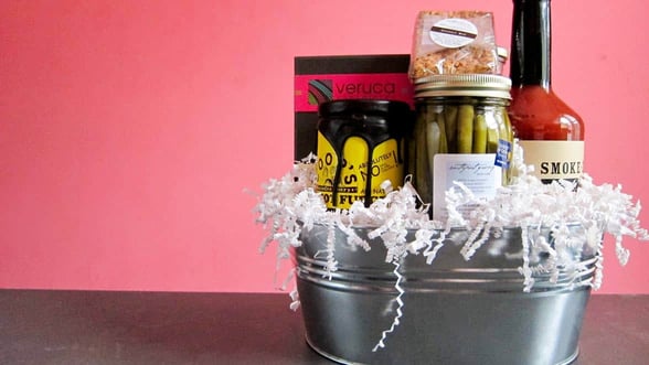 Photo of a Southport Grocery and Cafe gift basket