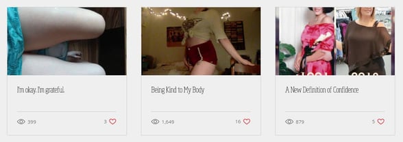 Screenshot of My Body Gallery