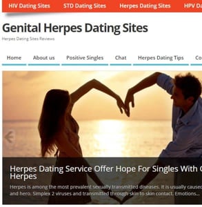 Screenshot of GenitalHerpesDatingSites.info Screenshot of GenitalHerpesDatingSites.info