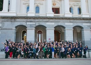 Photo of CPEDV team and legislators