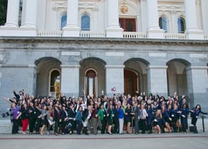 Photo of CPEDV team and legislators Photo of CPEDV team and legislators