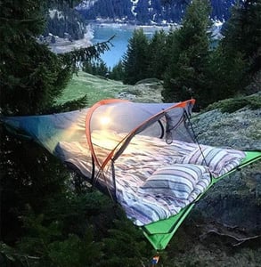 Photo of a tree tent Photo of a tree tent