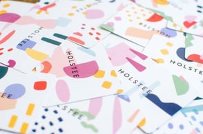 Photo of Holstee cards spread out