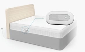 Graphic of Sleepace bed tracker Graphic of Sleepace bed tracker