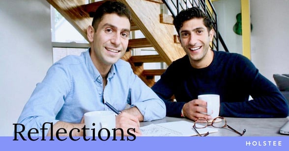 Photo of Holstee Founders Michael and David Radparvar Photo of Holstee Founders Michael and David Radparvar