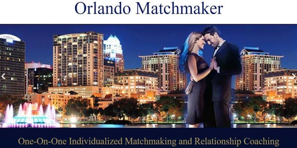 Screenshot of Orlando Matchmaker website