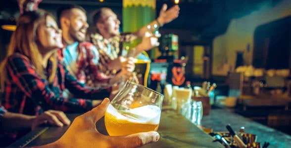 Photo of a sports bar