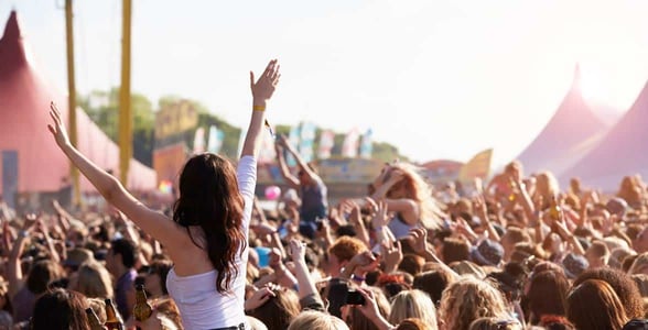 Photo of a festival