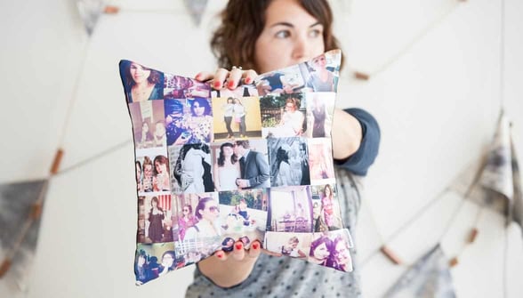Photo of Stitchta throw pillow Photo of Stitchta throw pillow