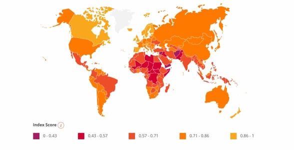 A map created by the WPS Index