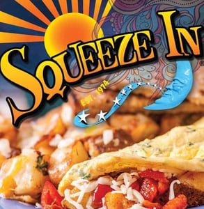 The Squeeze In logo The Squeeze In logo