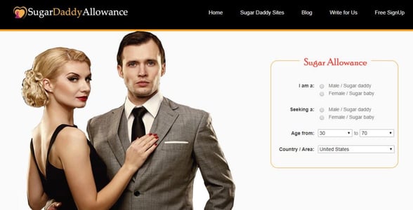 Screenshot of Sugar Daddy Allowance Screenshot of Sugar Daddy Allowance