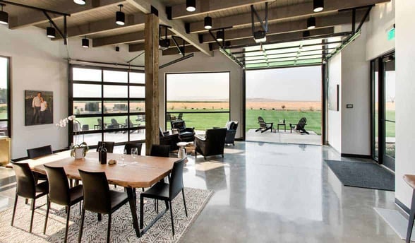 Photo of Doubleback tasting room interior Photo of Doubleback tasting room interior