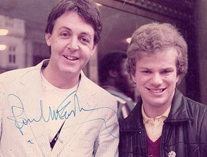 Photo of Richard Porter and Paul McCartney Photo of Richard Porter and Paul McCartney