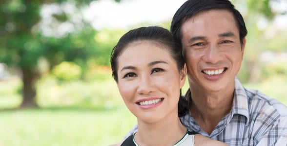 Photo of an Asian couple
