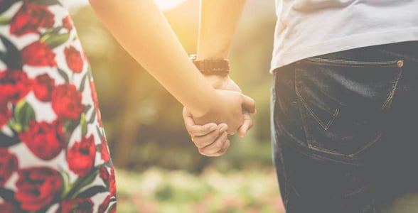 Photo of holding hands