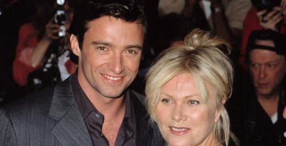 Photo of Hugh Jackman and his wife