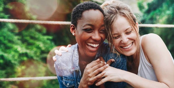Photo of a lesbian couple