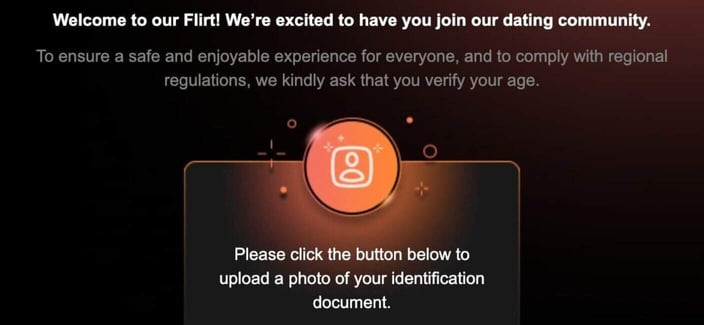 Flirt age verification Flirt age verification
