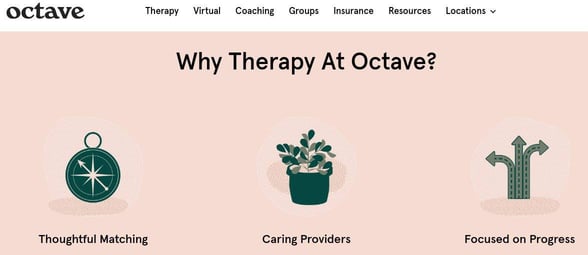 Screenshot of Octave's website Screenshot of Octave's website