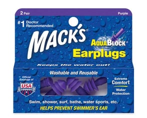 Photo of Mack's Aqua Block Earplugs Photo of Mack's Aqua Block Earplugs