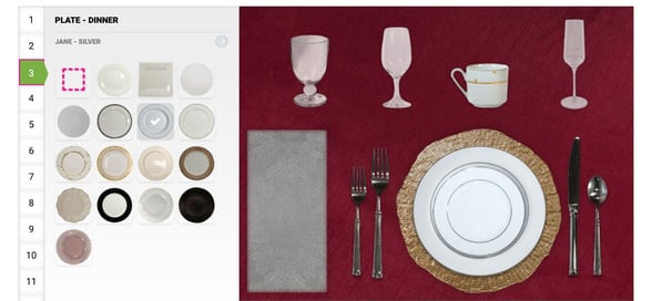 Screenshot of Table Design Center Screenshot of Table Design Center