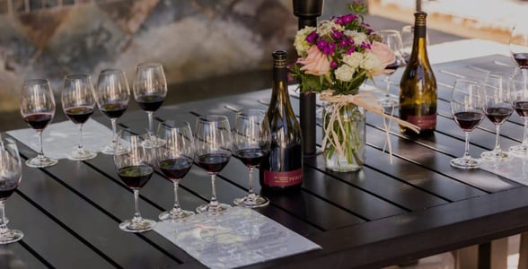 Photo of a wine tasting Photo of a wine tasting