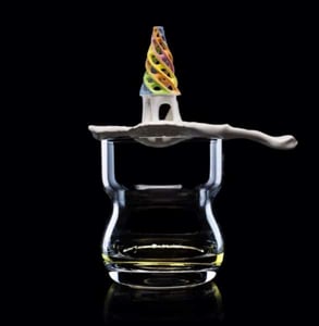 Photo of The Sugar Lab's absinthe drink garnish Photo of The Sugar Lab's absinthe drink garnish