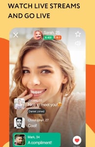 Screenshot of Mamba's livestreams