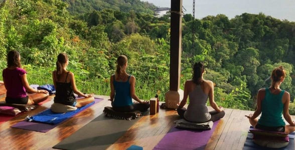 Photo of yoga at Anamaya Resort