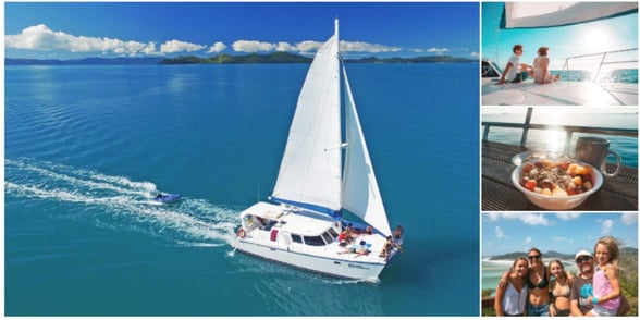 Photo of a sailboat in Whitsundays