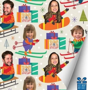 Photo of AR wrapping paper Photo of AR wrapping paper