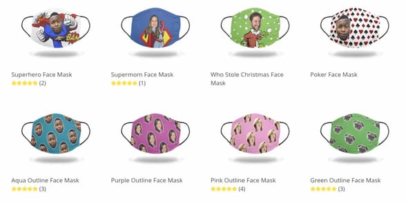 Photo of face masks Photo of face masks