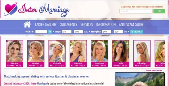 Screenshot of Inter-Marriage