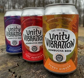 Photo of Unity Vibration Kombucha beers