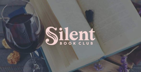 Silent Book Club logo Silent Book Club logo