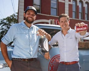 Photo of MANCAN Founders Fisk Bigga and Graham Veysey Photo of MANCAN Founders Fisk Bigga and Graham Veysey