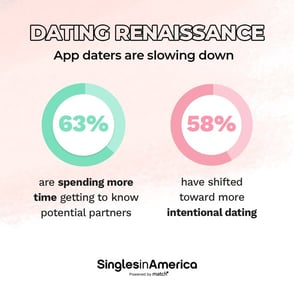 Screenshot from Singles in America survey