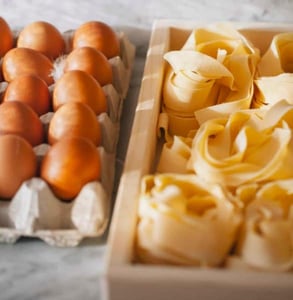 Photo of pappardelle pasta Photo of pappardelle pasta