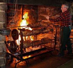 Photo of roasting jacks at Salem Cross Inn
