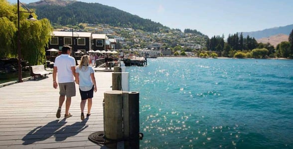 Photo of Steamer's Wharf in Queenstown Photo of Steamer's Wharf in Queenstown
