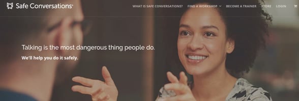 Screenshot of Safe Conversations