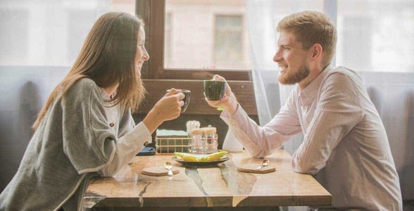 Photo of a first date Photo of a first date